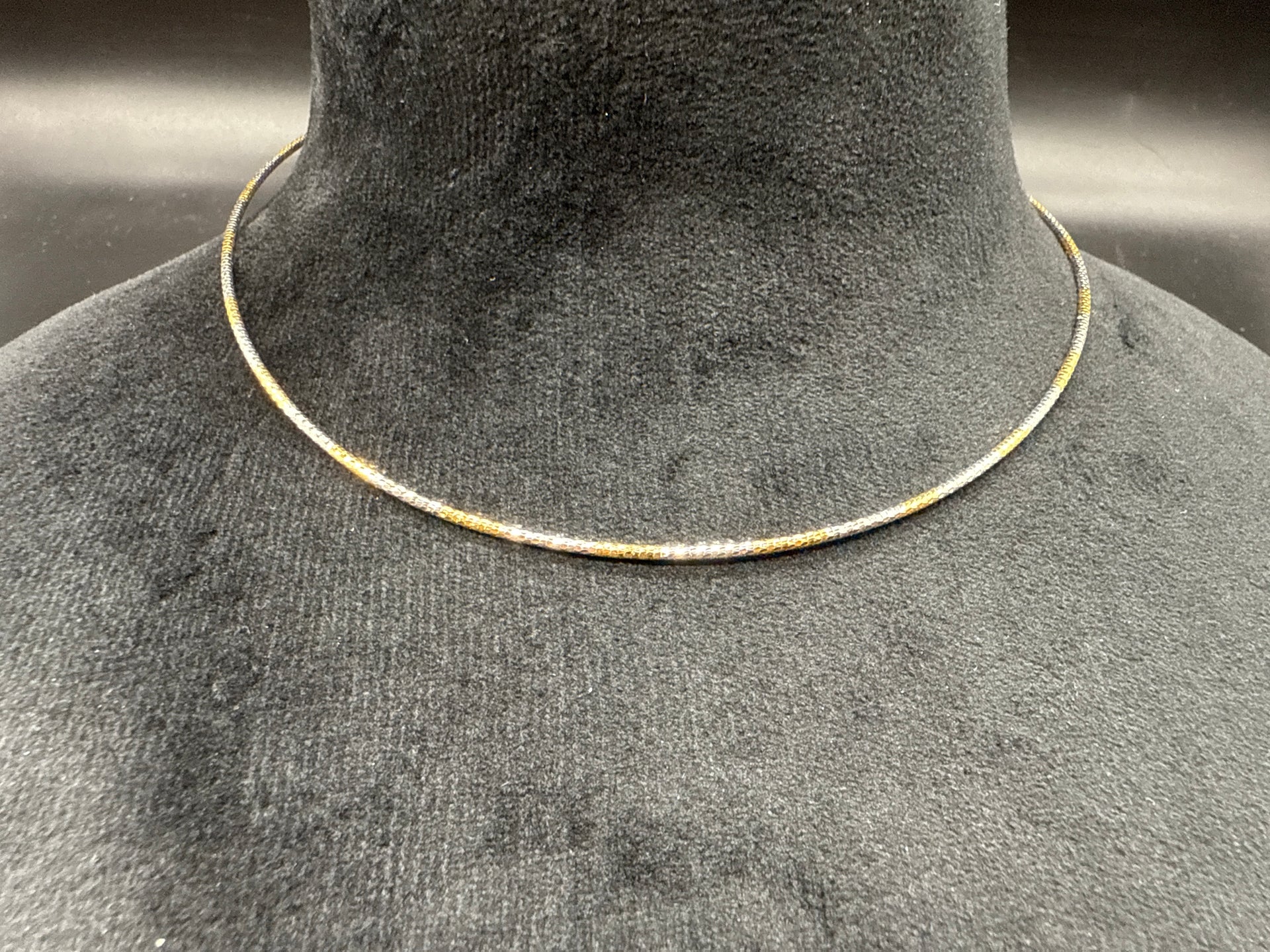 Elegant dual tone chain