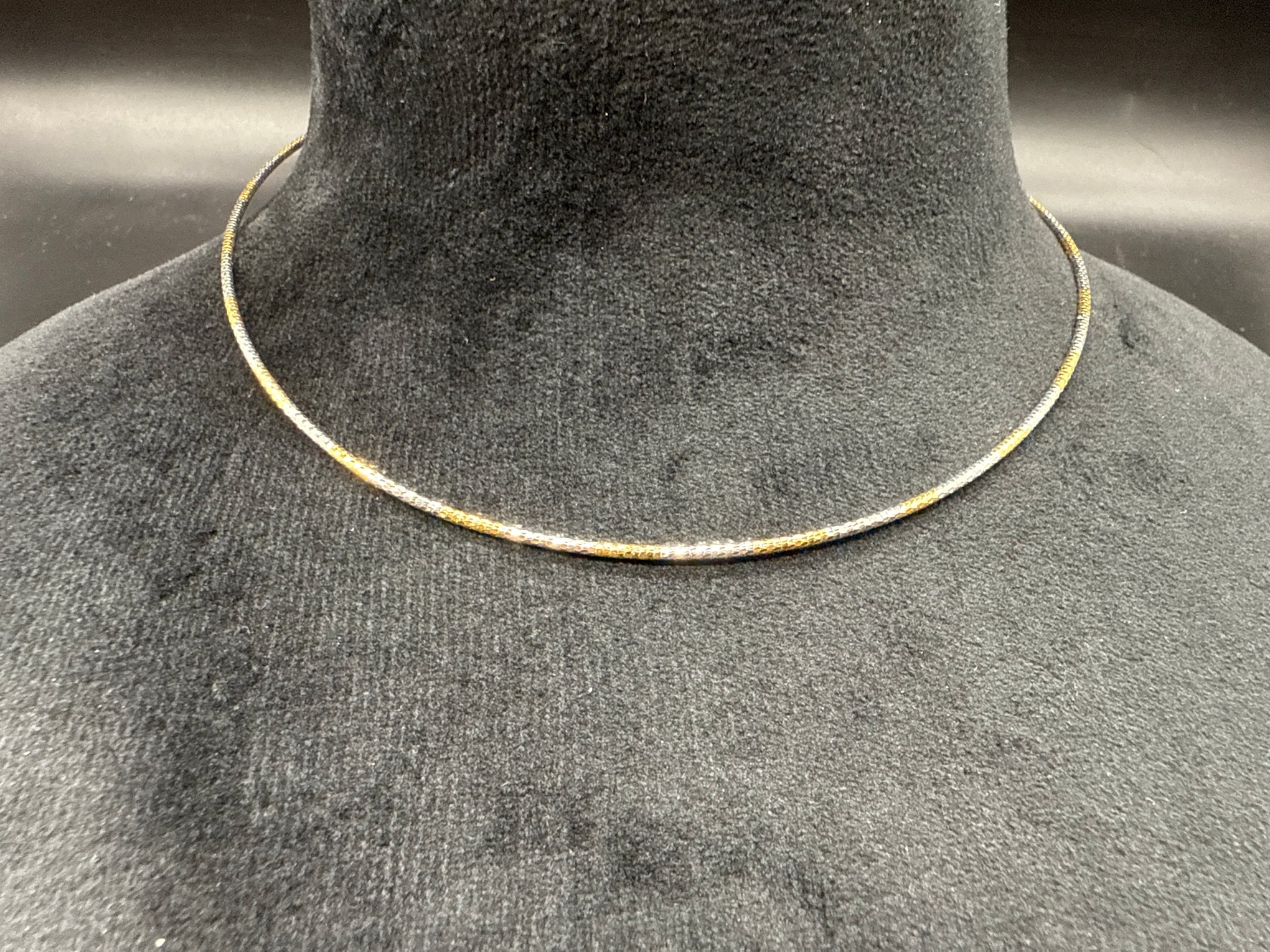 Elegant dual tone chain