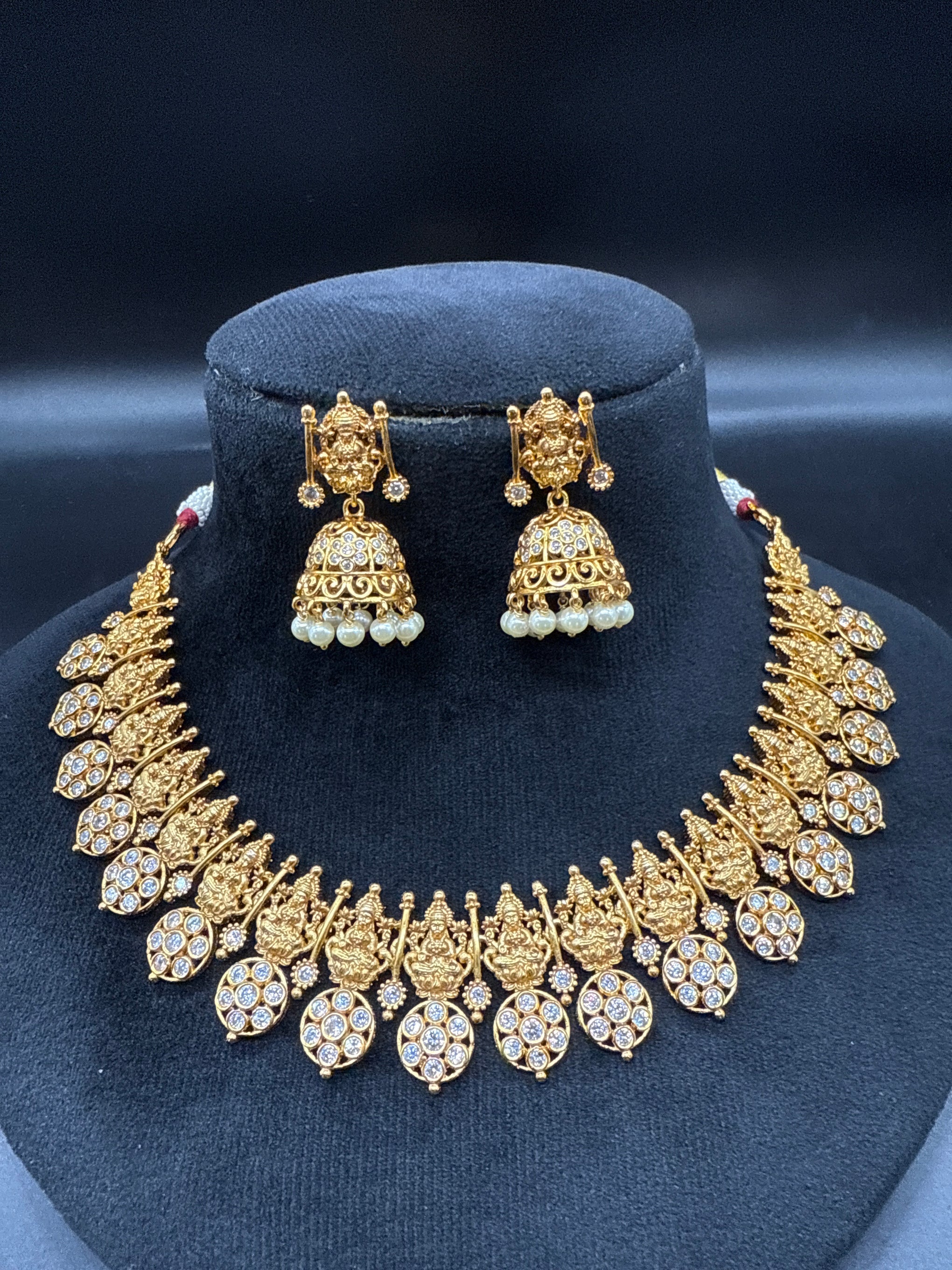 Bottumala-Lakshmi -short with jumka