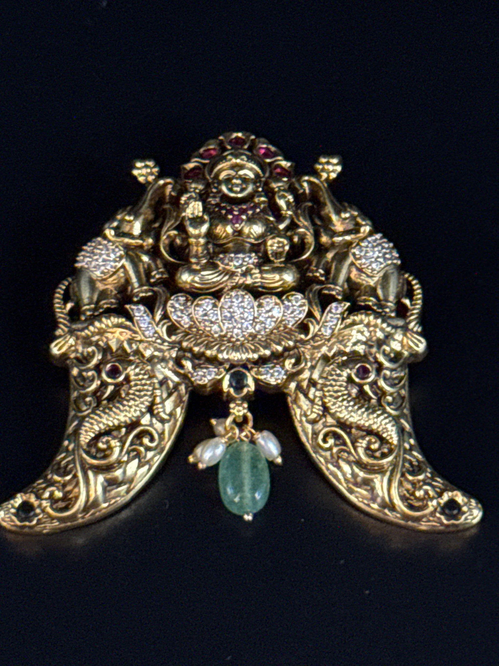 Laxmi pendant in puli gory