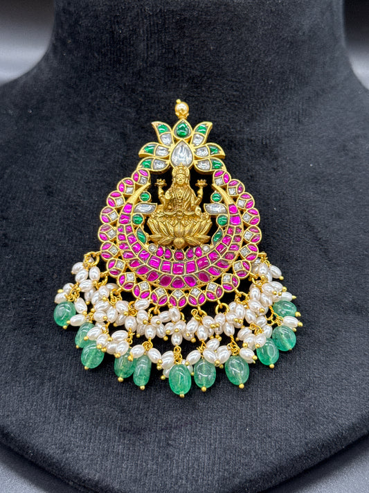 Laxmi Kundan pendant