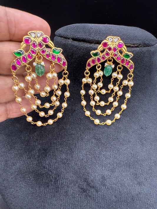 Kundan earrings