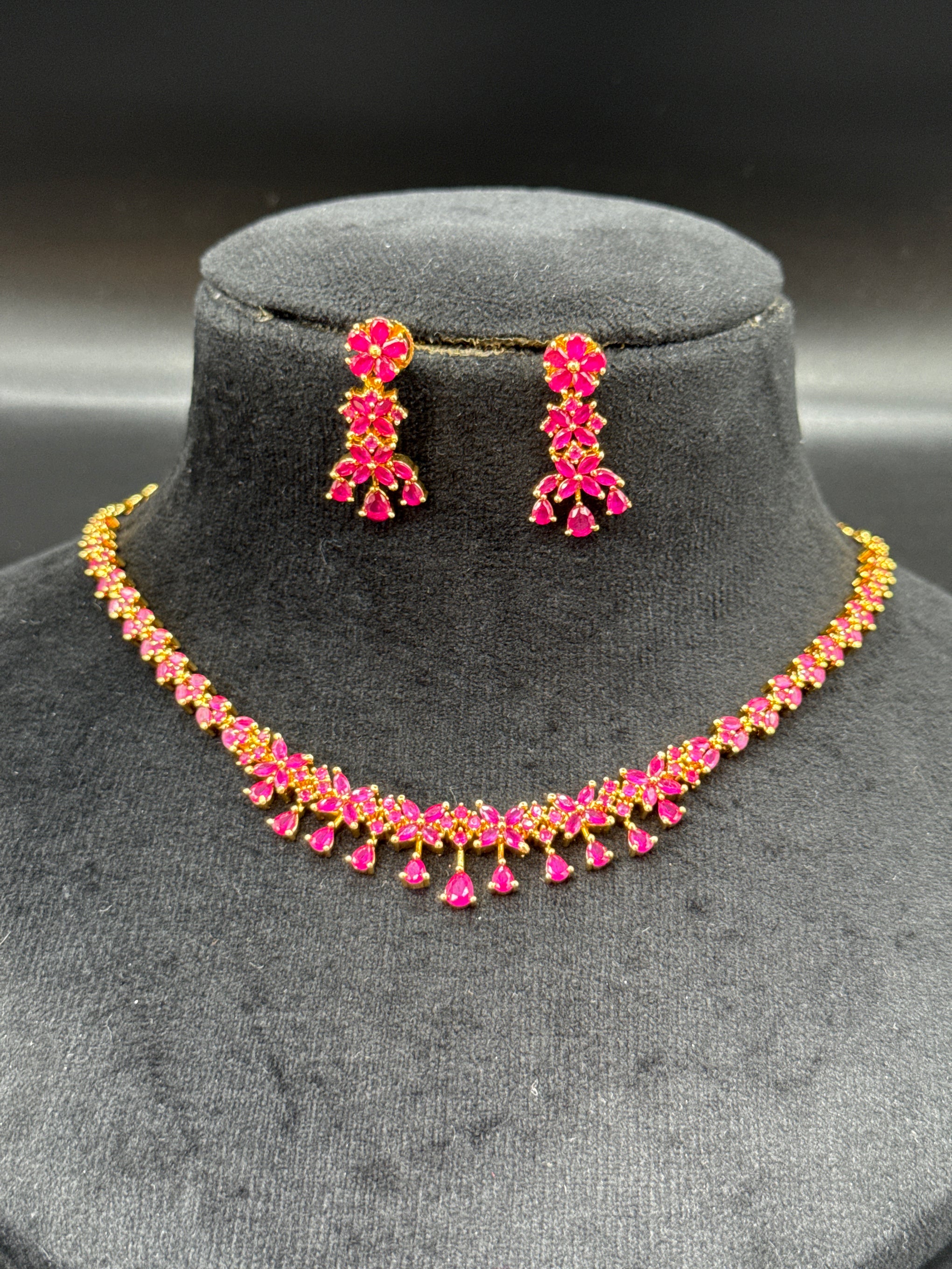 Ruby gold set