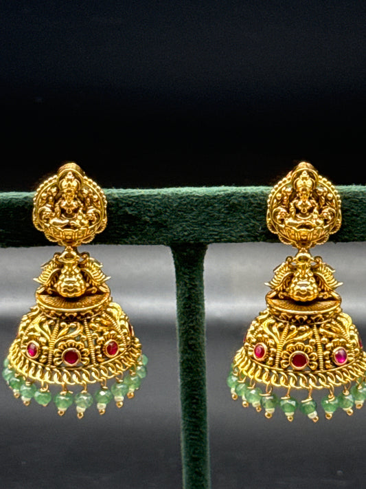 Peacock Laxmi jumka