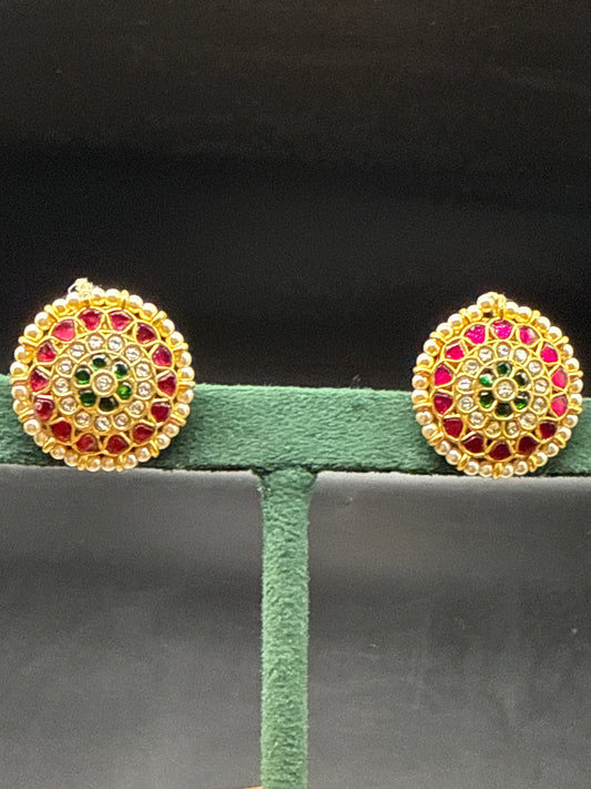 Kundan studs