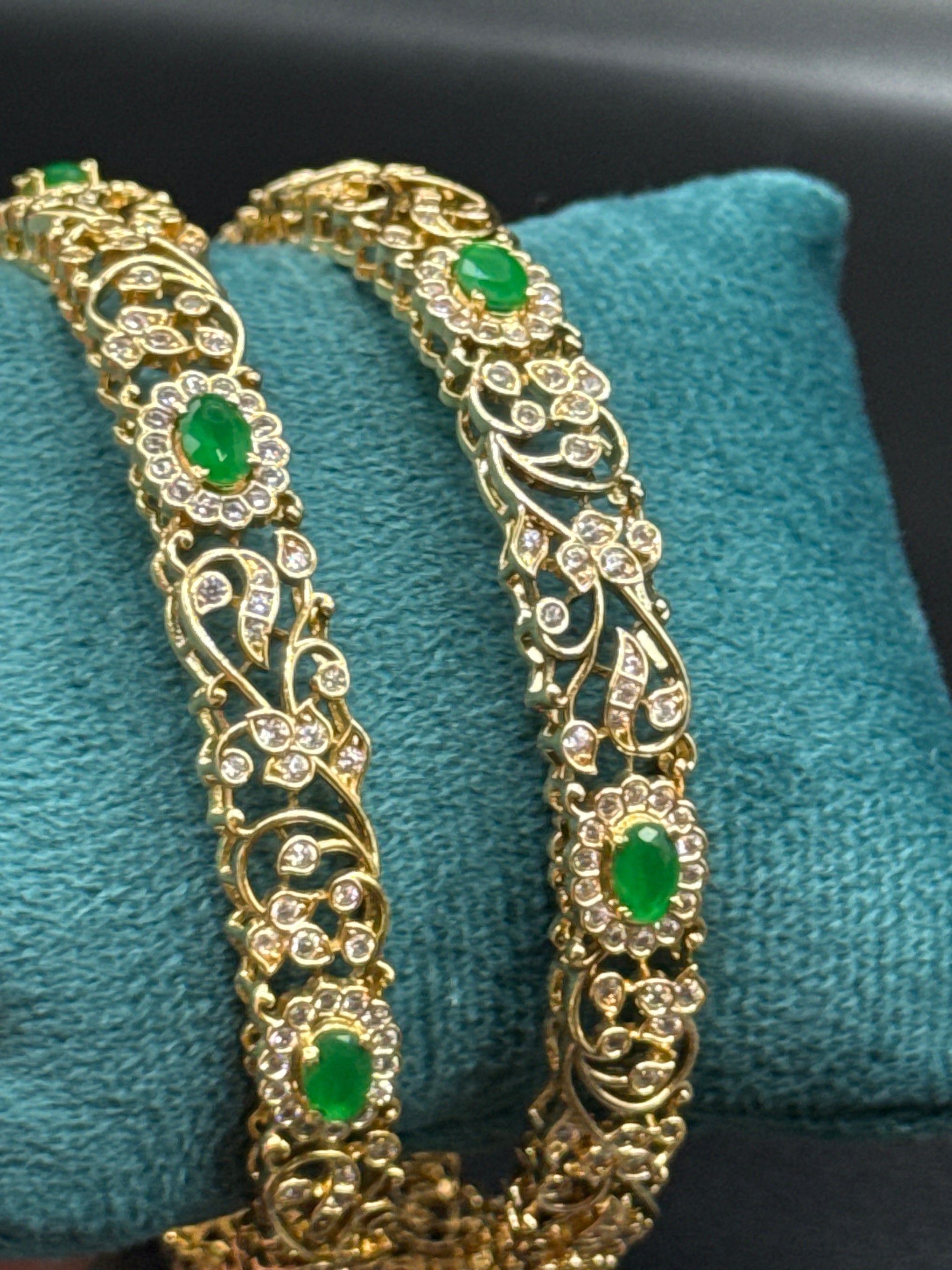 Gold replica bangles