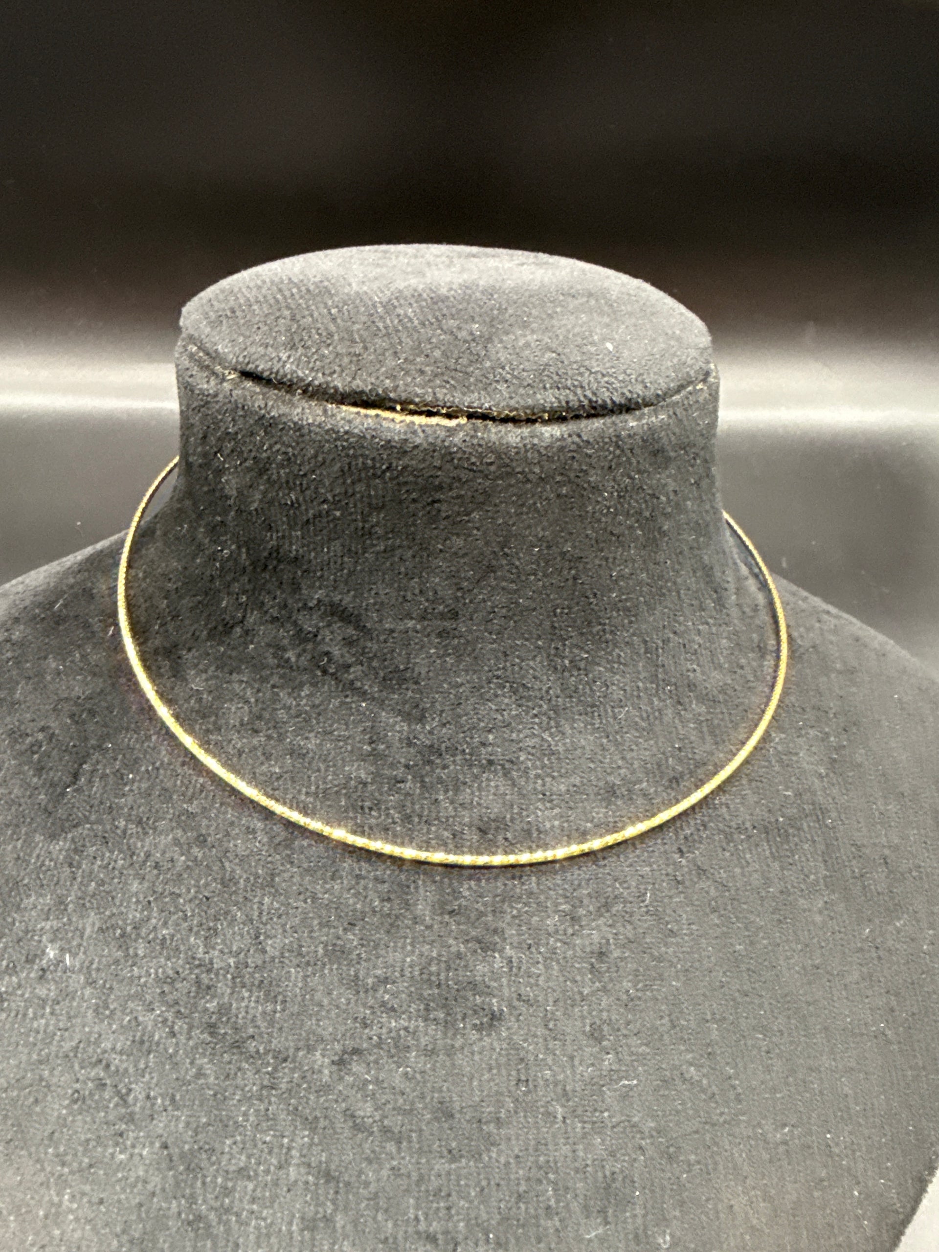 Single line  Gold chain