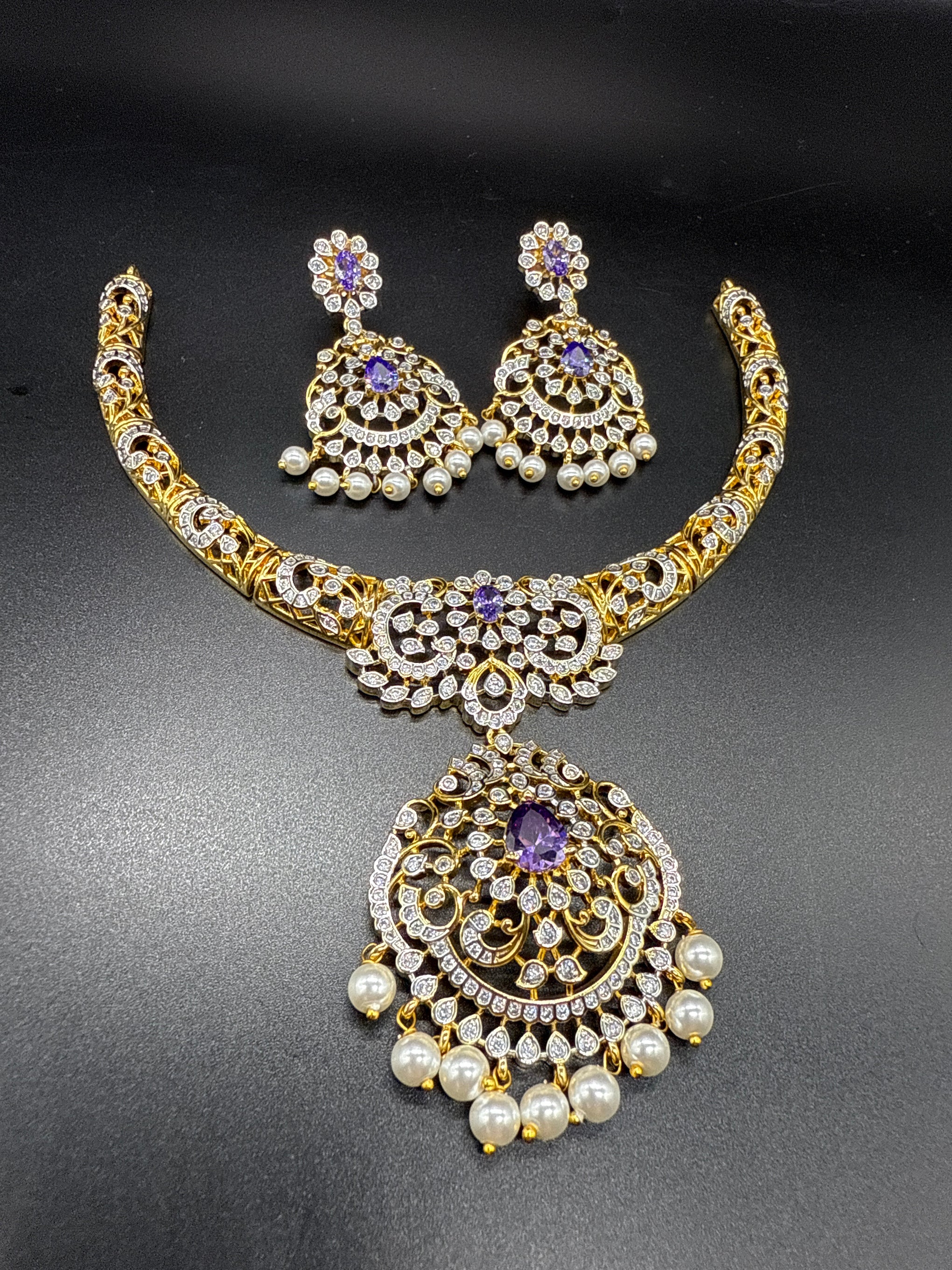 Diamond finish kante in tanzanite