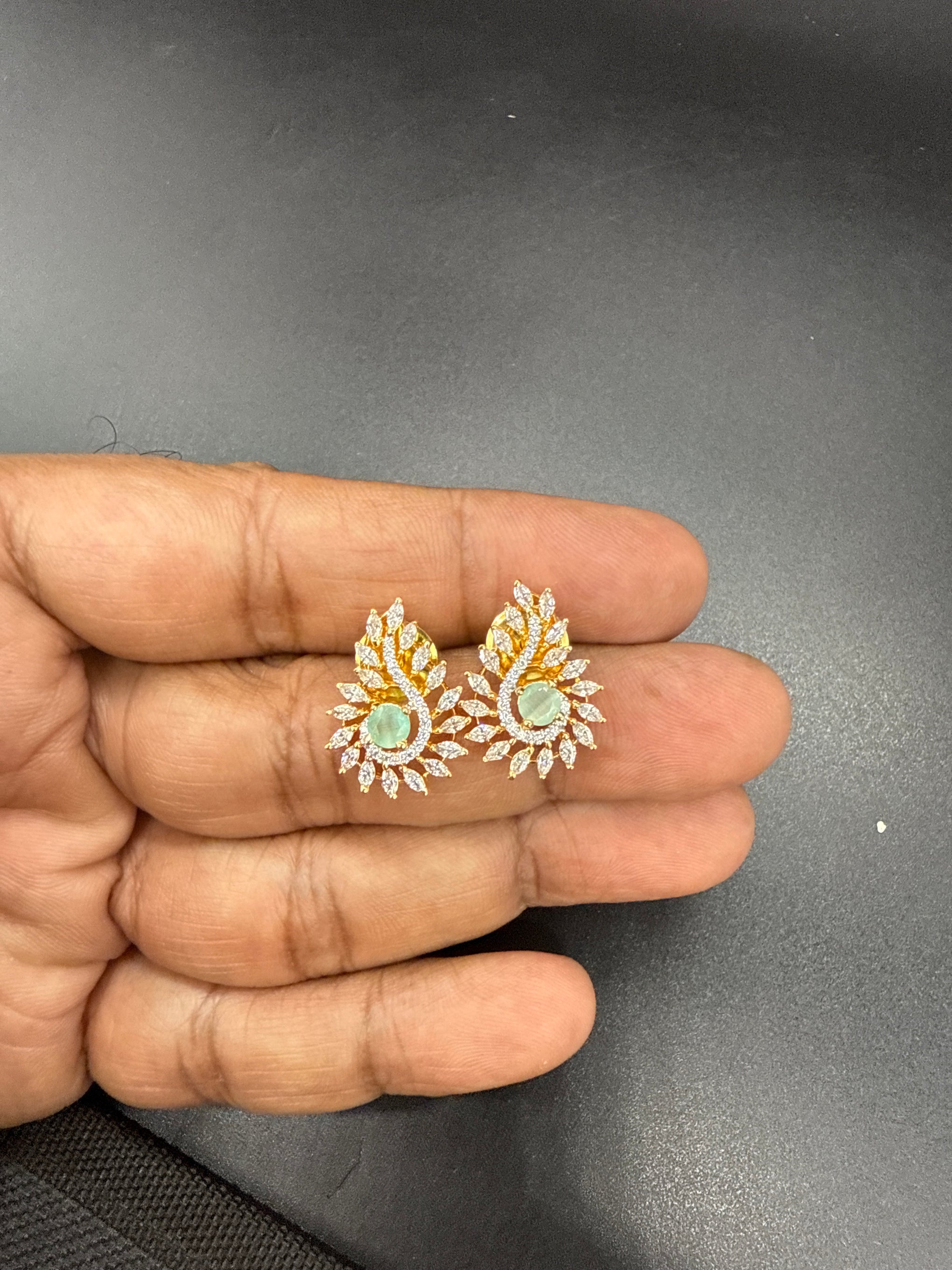 Cz earrings