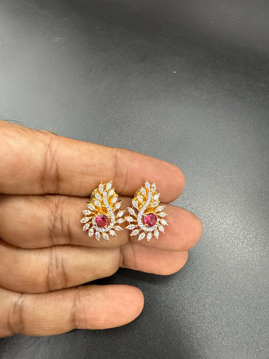 Cz earrings