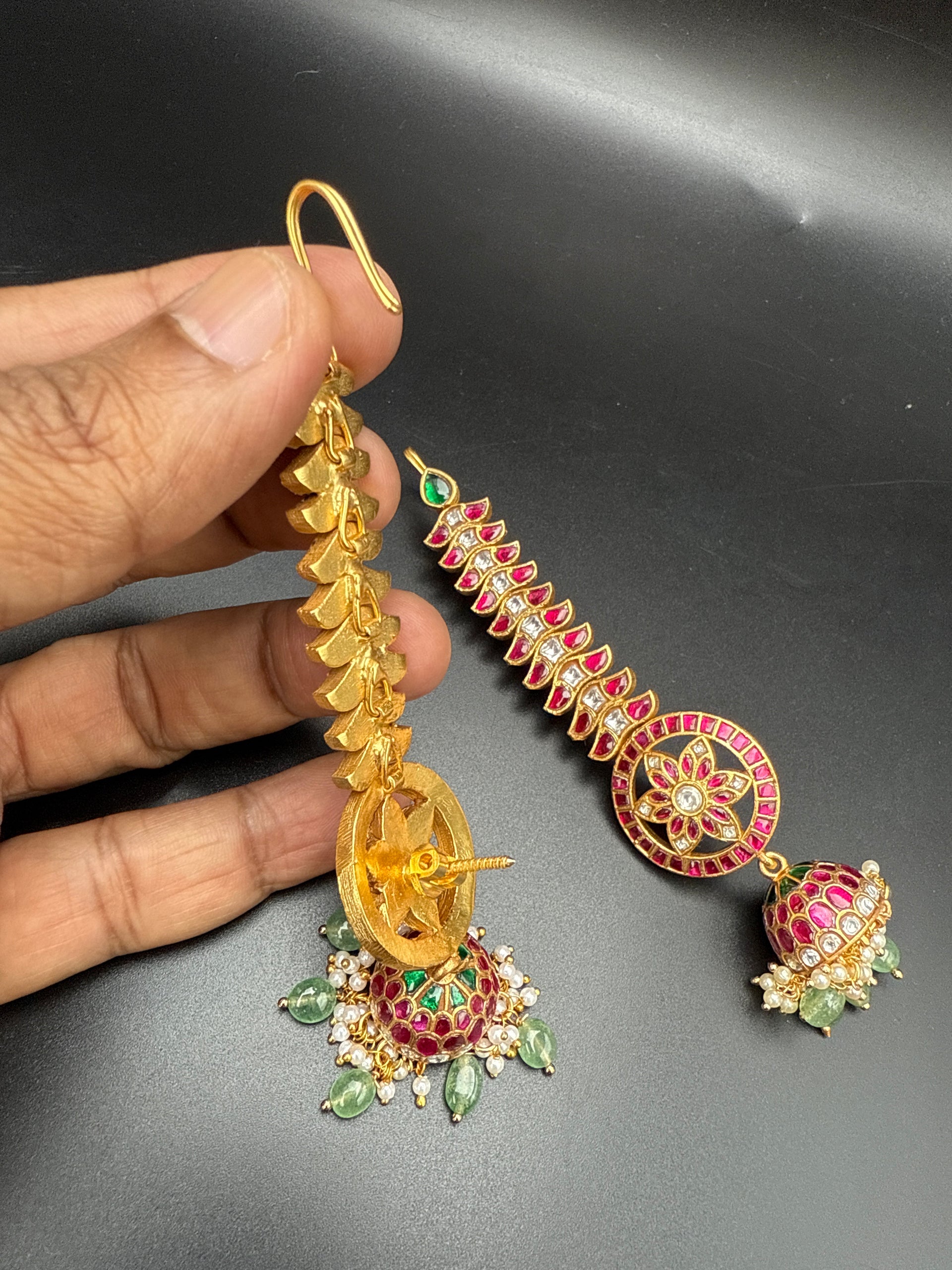 Kundan earrings