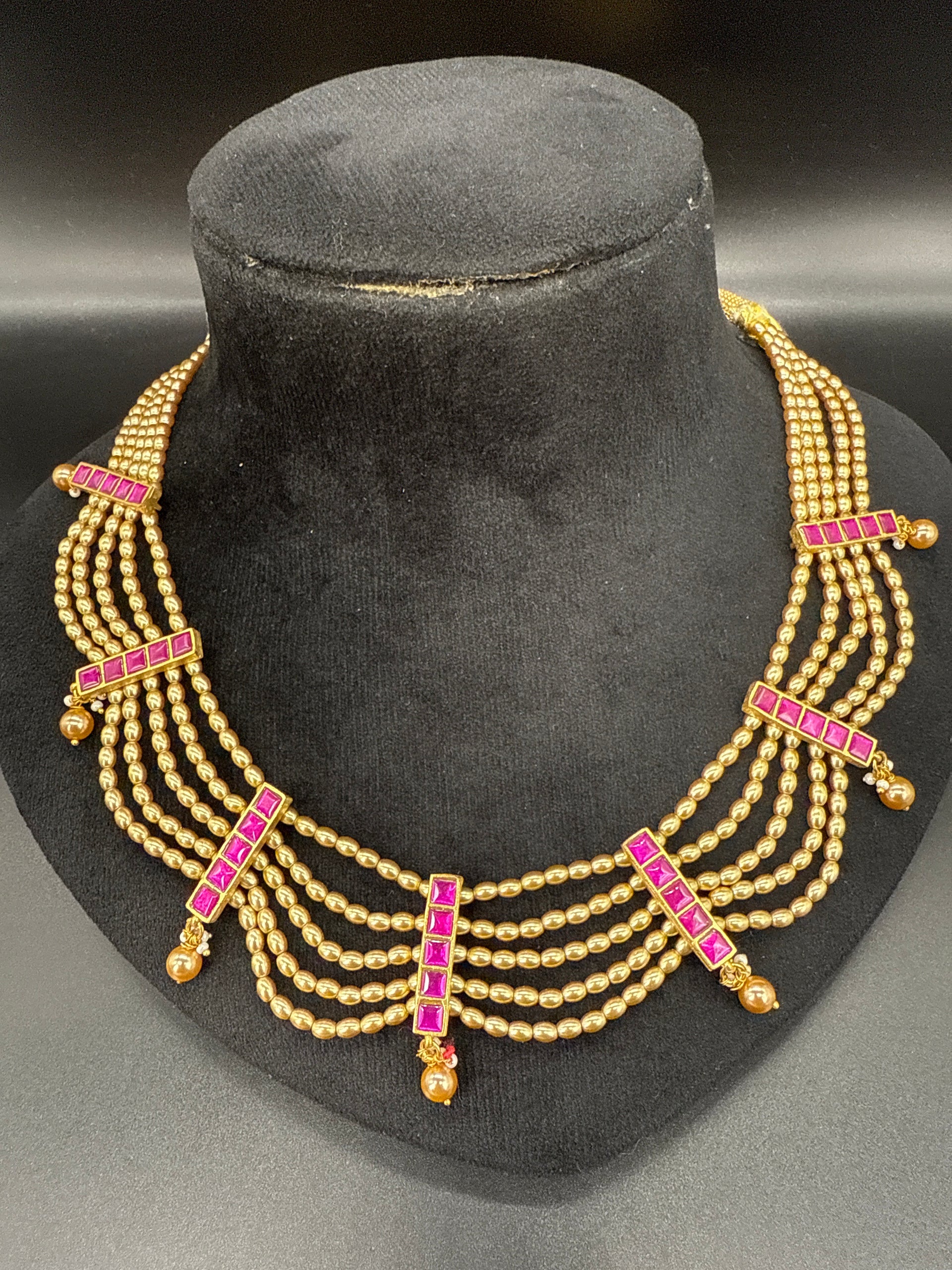 Kundan Pearl necklace