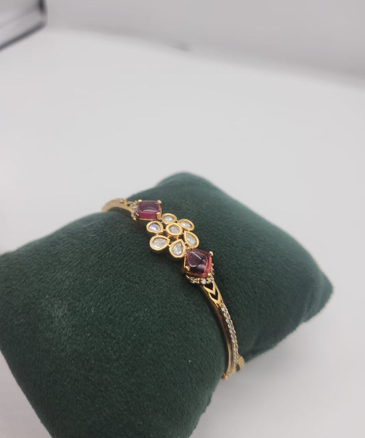 Victorian Ruby bracelet-side openable