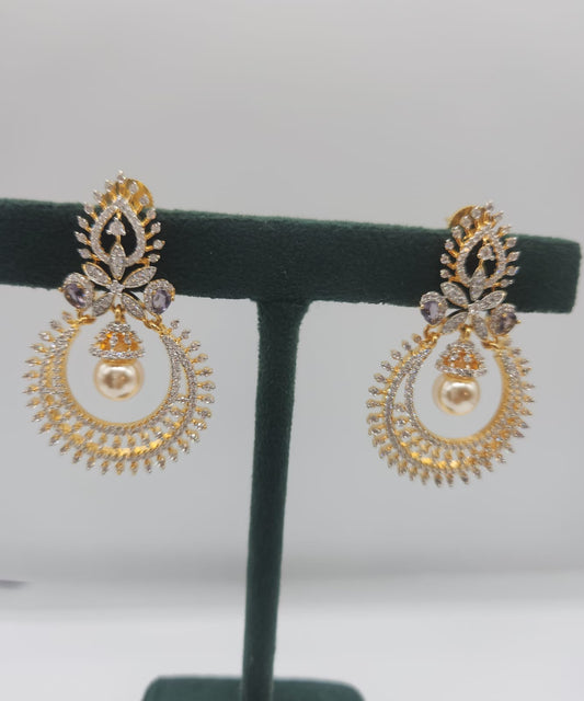 CZ chandballi-Tanzanite stone