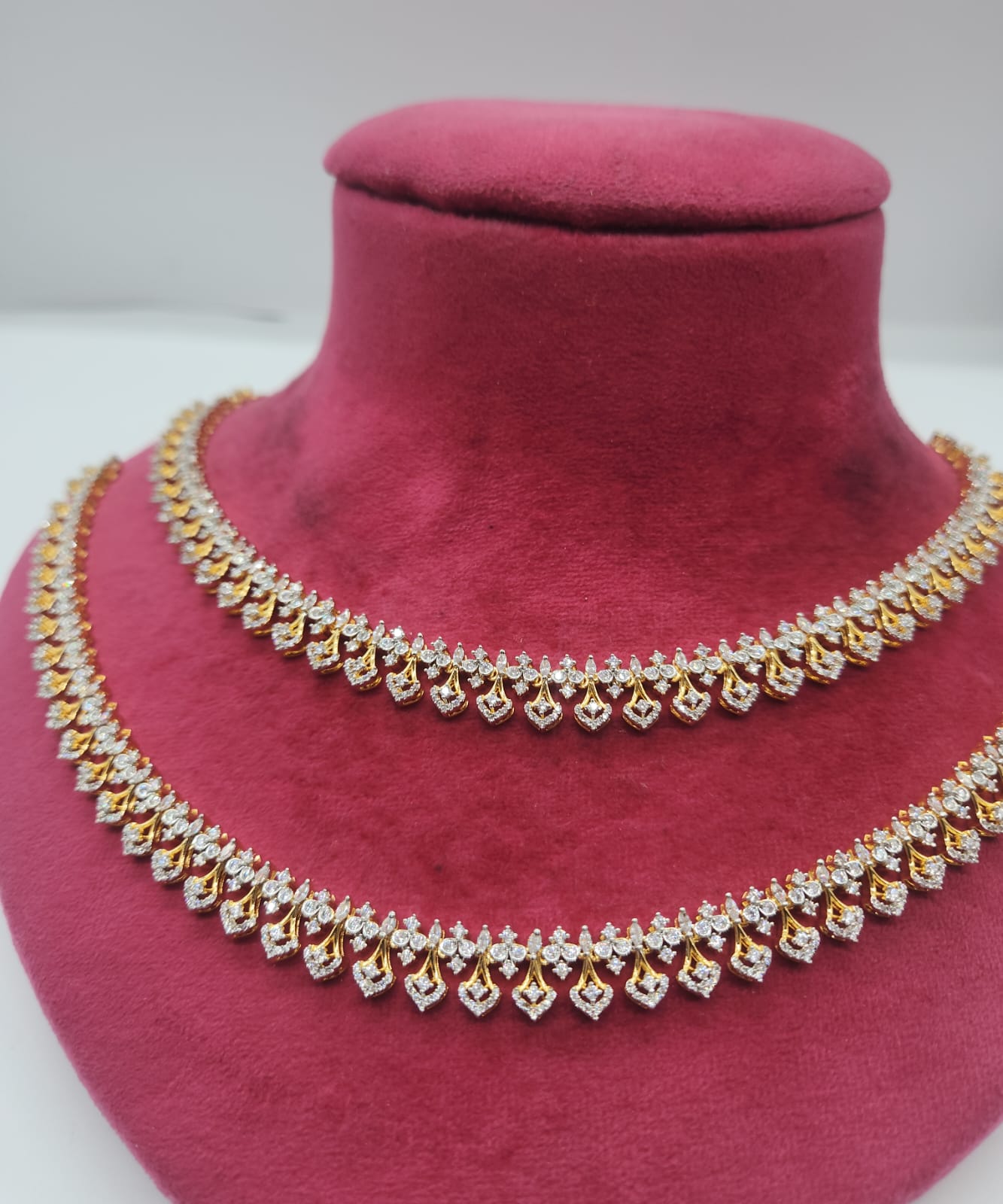 CZ-Diamond finish Payal (Anklet)