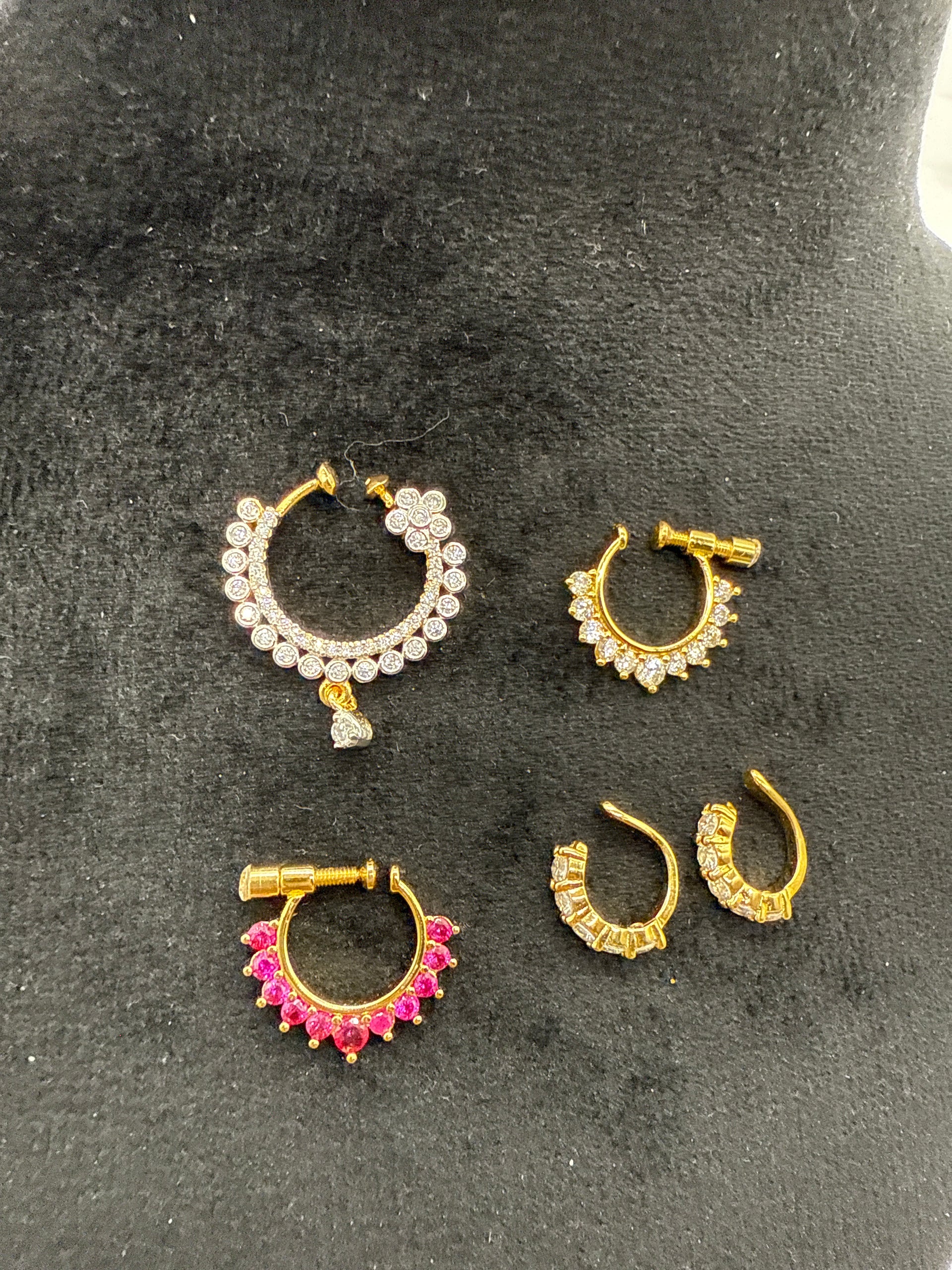 Nose pin set