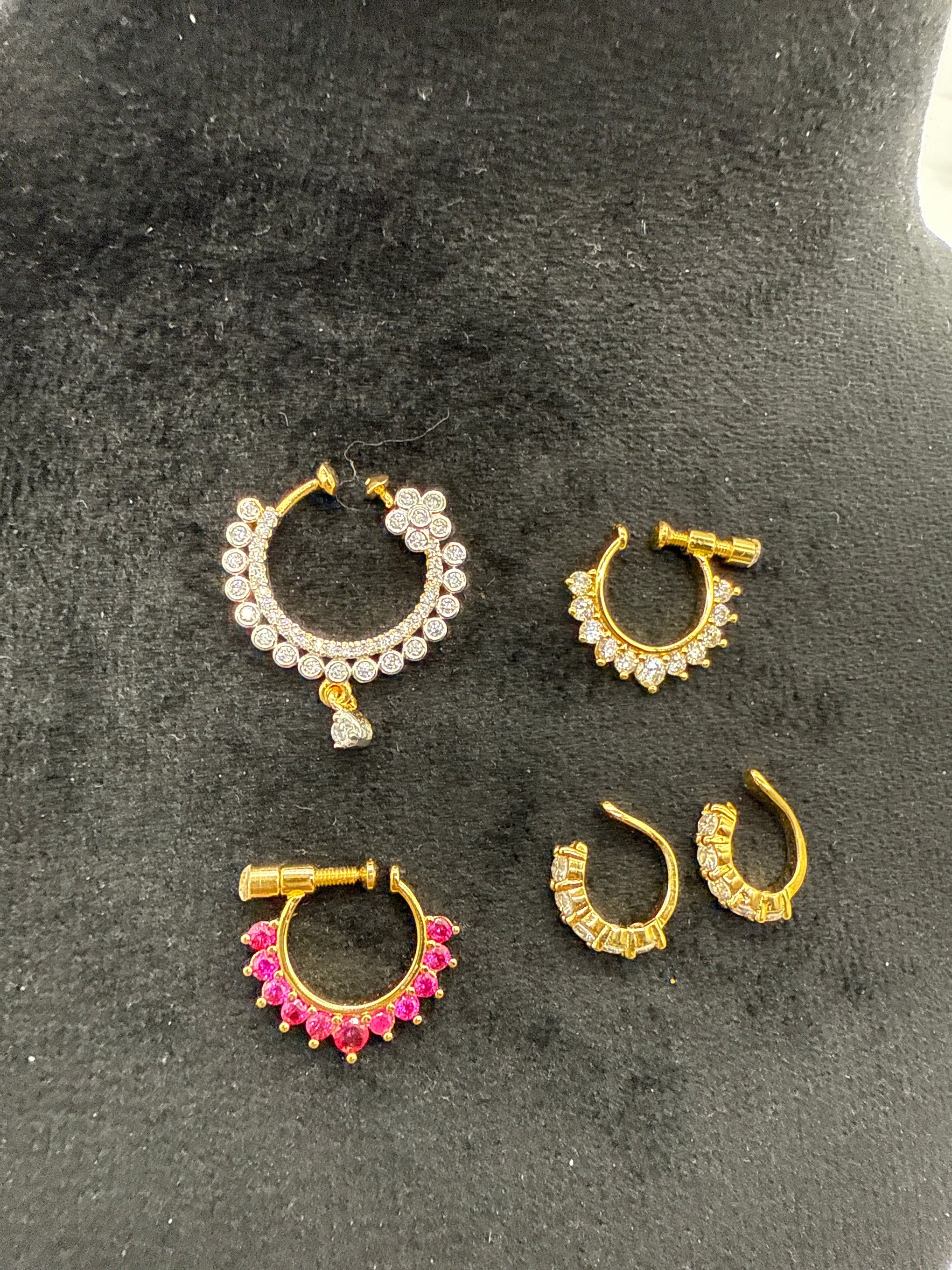 Nose pin set