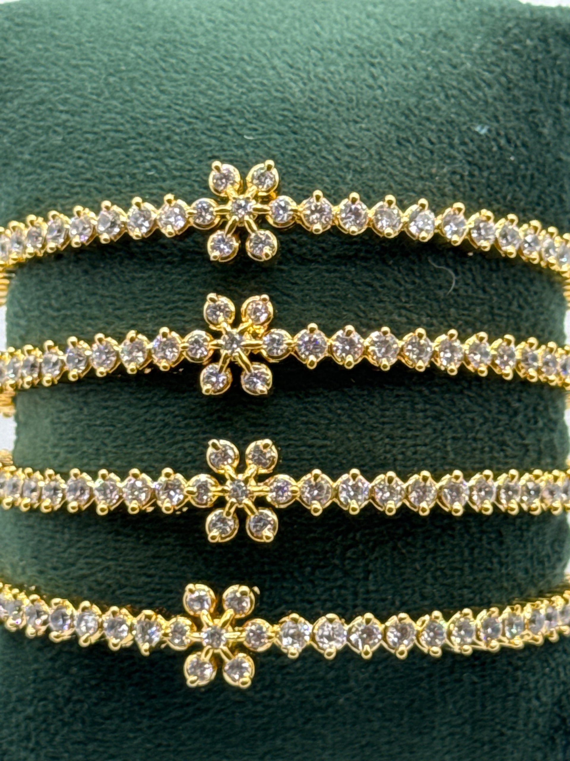Diamond bangles