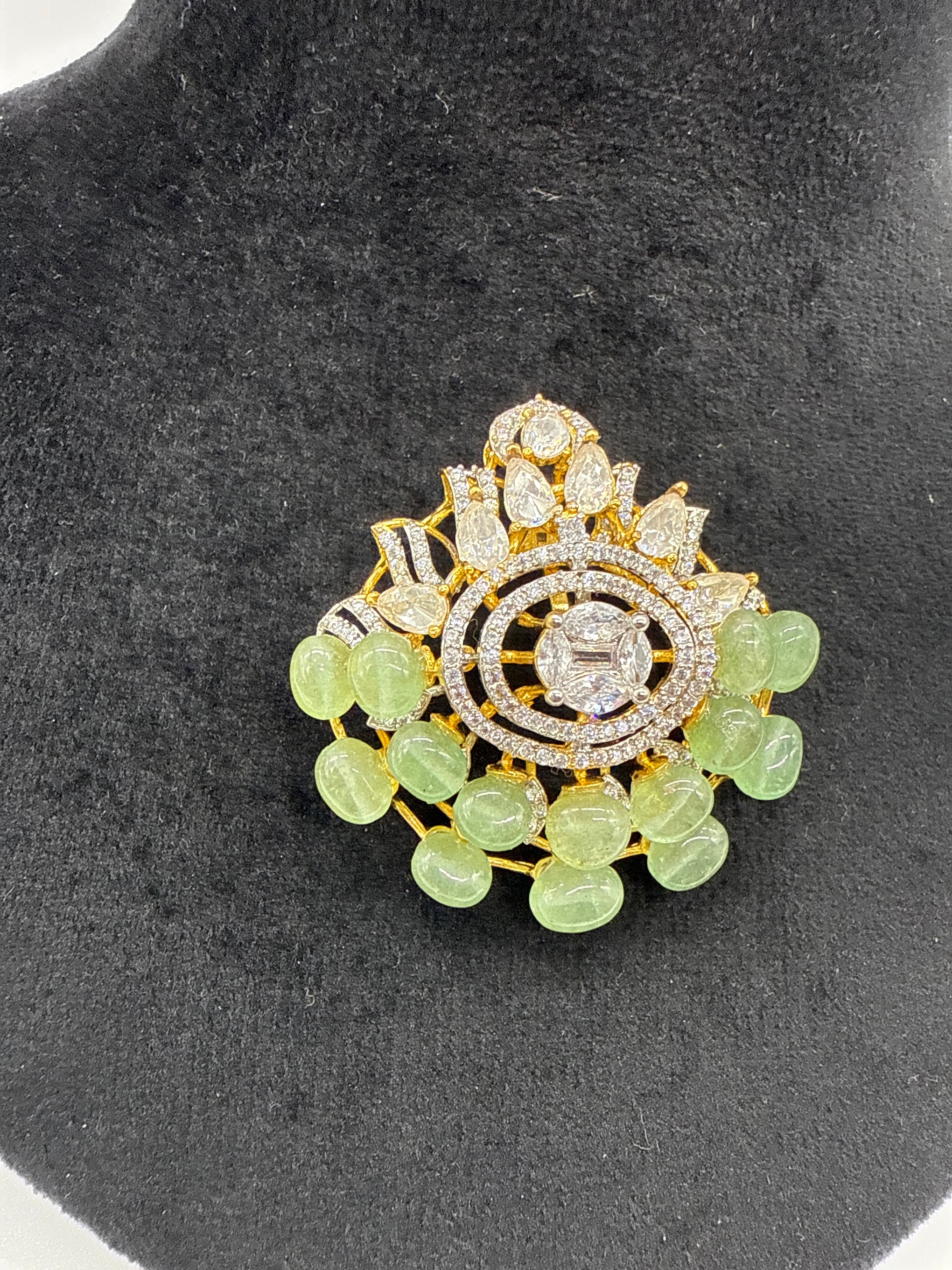 Russian beads pendant