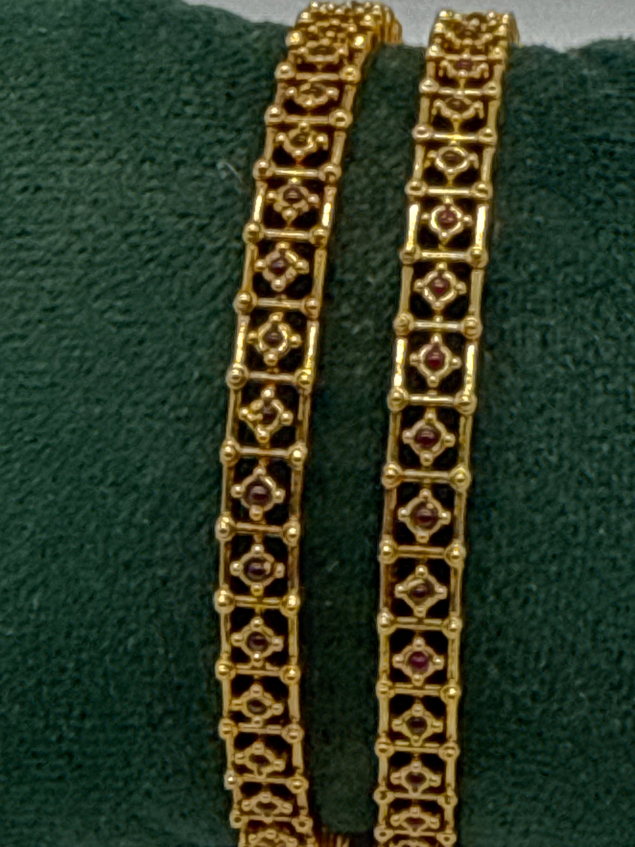 Ruby bangles