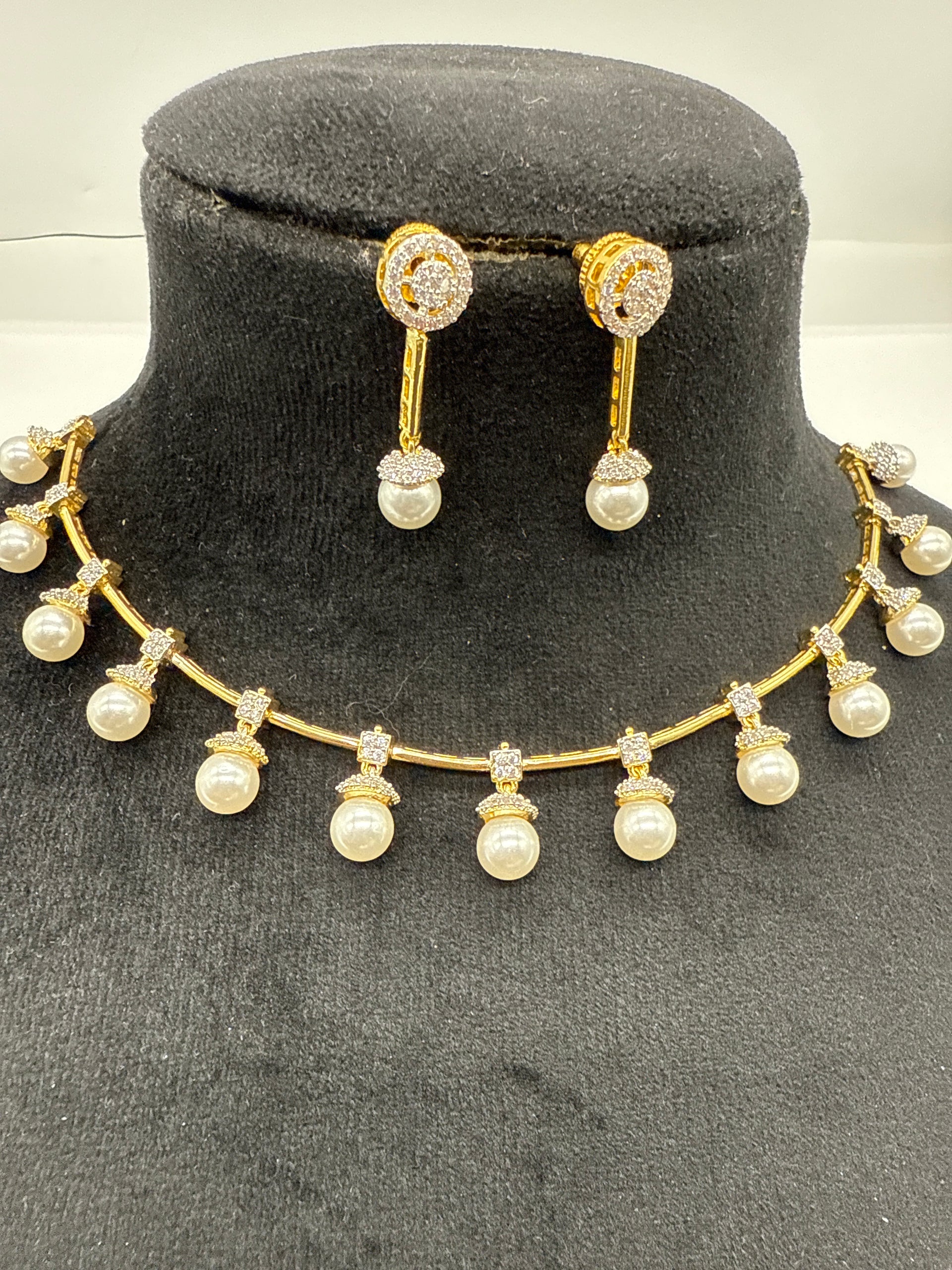 Diamond pearl set
